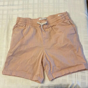 PacSun Los Angeles Pink Cotton Spandex Elastic Waist Shorts
